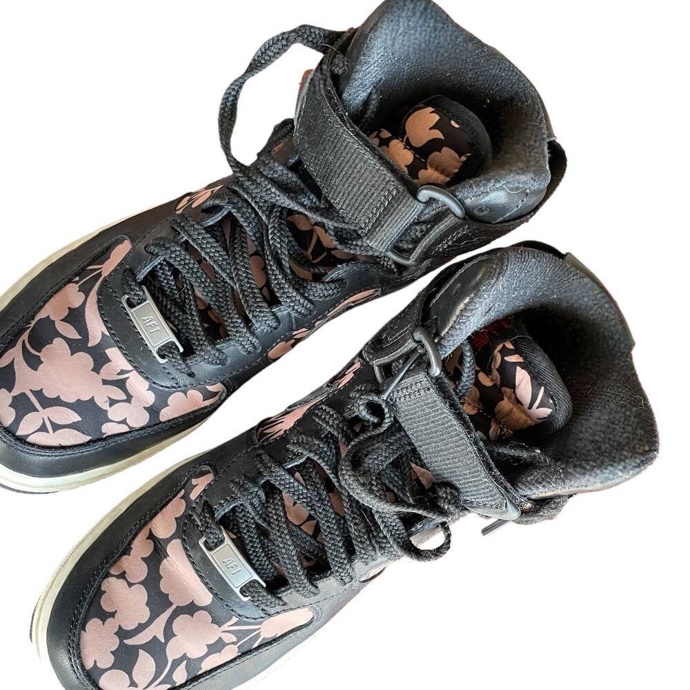 Size 7 Sample NIKE Women's Air Force 1 HI LIB QS Vachetta Basketball Shoes EUC